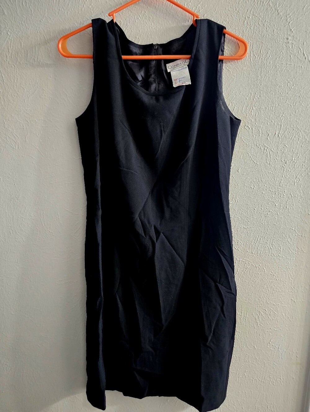 Classic Sleeveless Black Sheath Dress